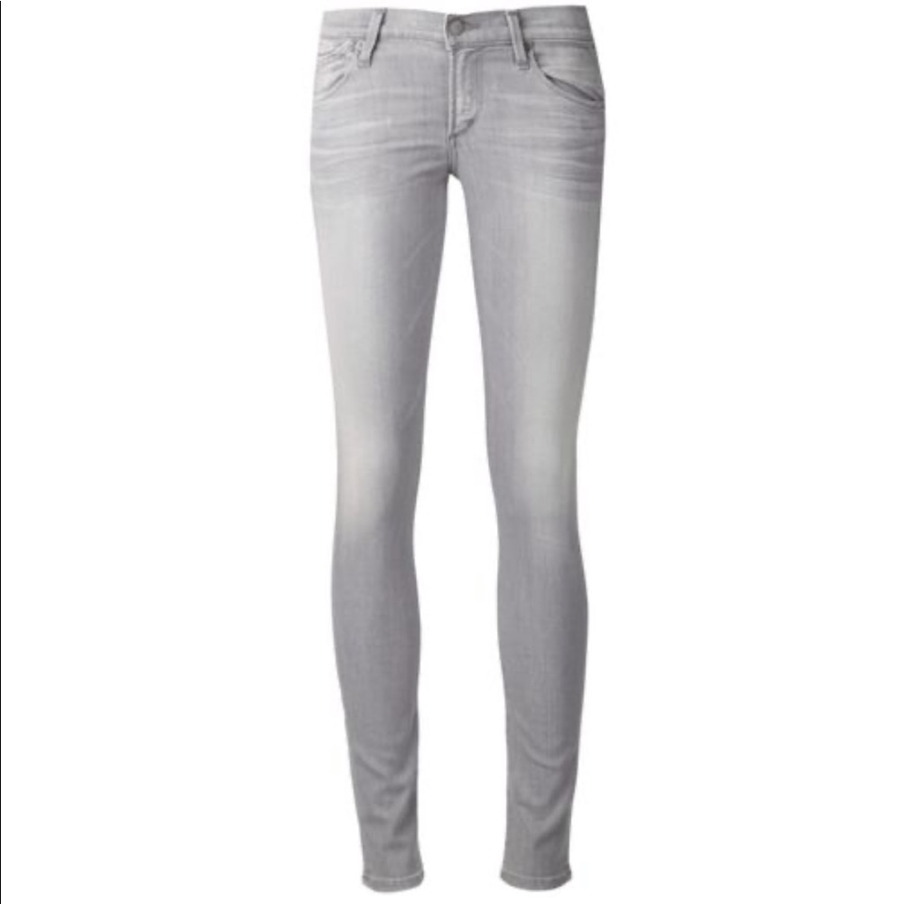 Citizens of Humanity Gray Avedon Skinny Jeans - 27